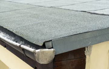 repair or replace Achreamie flat roofing?